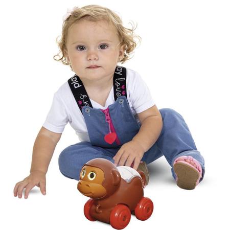 Imagem de Brinquedo para Bebe BABY Fofo Macaco Solapa