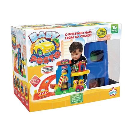 Brinquedo Para Bebês Baby Posto De Gasolina Cores Sortidas - Big Star Brinquedos Imagem de Brinquedo Para Bebês Baby Posto De Gasolina Cores Sortidas