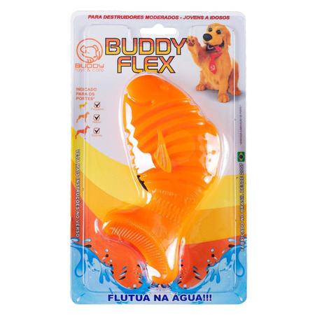 Imagem de Brinquedo para Cachorro Buddy Toys Peixe Flex