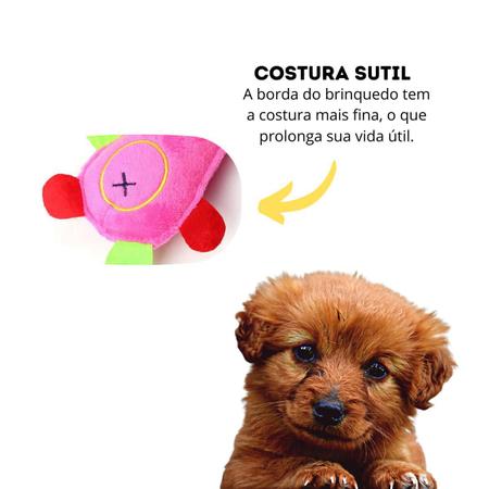 Imagem de Brinquedo Para cachorro Com Apito Mordedor Pet Pelúcia Uni