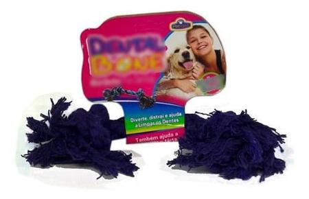 Imagem de Brinquedo Para Cachorro Pet Corda Dental Bone Grande