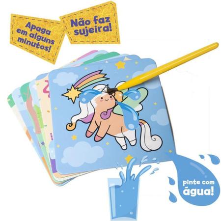 Imagem de Brinquedo para colorir aquacolor unicornios - TOYSTER