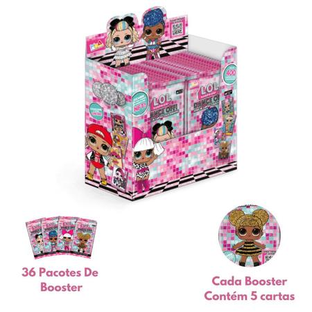 Jogo De Cartas Lol Dance Off! Booster Box Com 36 Pacotes