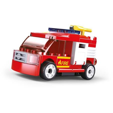 Imagem de Brinquedo para montar bombeiro friccao 55 pecas xalingo