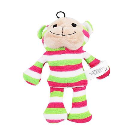 Plush monkey deals dog toy