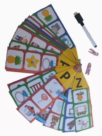 Imagem de Brinquedo PEDAGÓGICO com Letras para crianças de 4 Anos Alfabetização