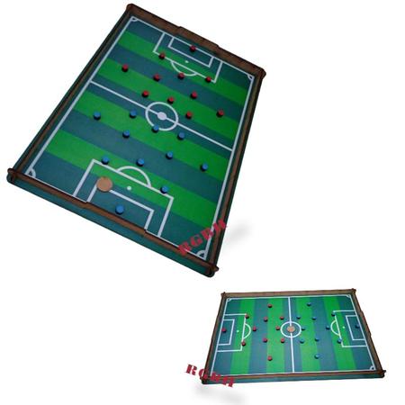 Imagem de Brinquedo Pedagógico Educativo Em Madeira Dedobol / Futebol De Dedo - Mesa