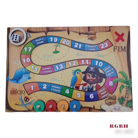 Brinquedos Educativos Jogo Ludo Tabuleiro Em Madeira no Shoptime