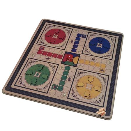 Ludo Brinquedo Educativo de Madeira jogo de Tabuleiro Brinquedos