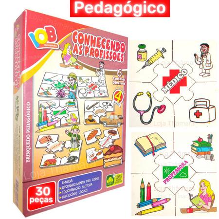 Minha Rotina - Jogo Divertido para o dia-a-dia - Brinquedos Educativos  Pedagógicos de Madeira