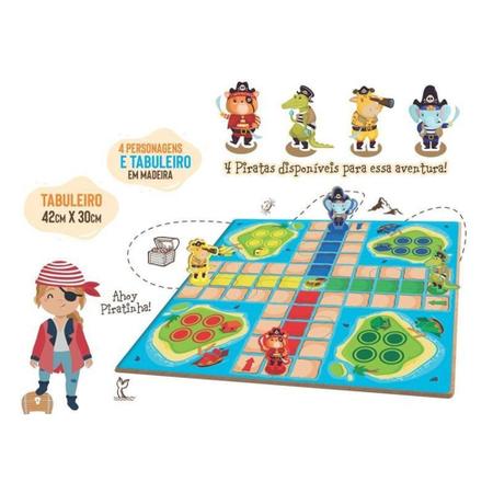 Jogo Ludo Clássico e Tradicional de Tabuleiro Educativo de  MadeiraBrinquedos EducativosBambalalão Brinquedos Educativos