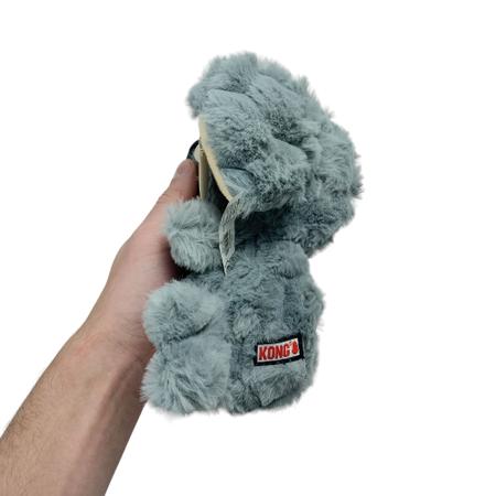 Imagem de Brinquedo Pelúcia Com Apito Para Cães Kong Koala Cinza Médio