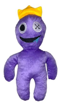 Roblox Pelúcia Azul Boneco Babão Rainbow Brinquedo Friend Original