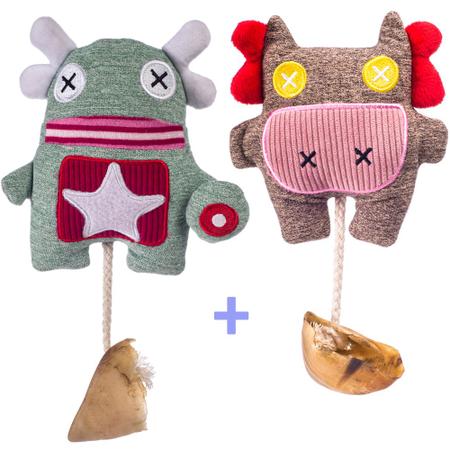 Brinquedo pelúcias Pet com apito e mordedor casco bovino HV - MADOG Imagem de Brinquedo pelúcias Pet com apito e mordedor casco bovino HV