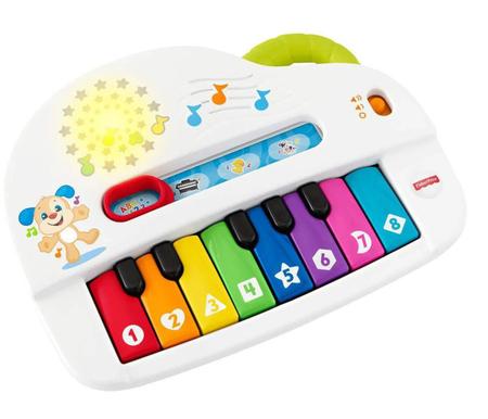 Imagem de Brinquedo Piano Cachorrinho Com Sons e Luzes - Fisher Price GFX34