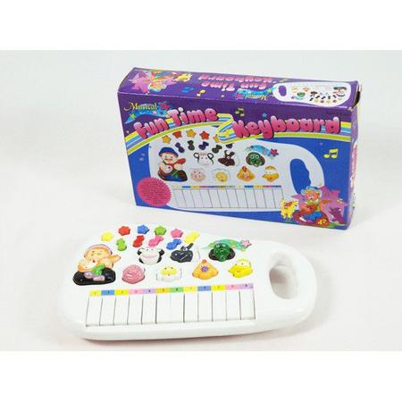 Teclado Musical Piano Fazendinha Som Animais Criança Bebê - Fun Time, Magalu Empresas