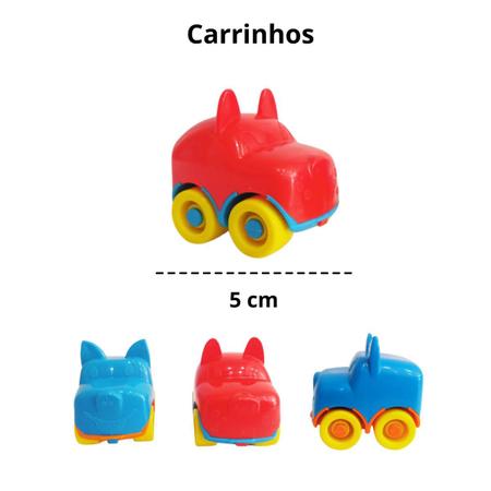 Pista de carrinhos brinquedo corrida infantil + 6 carrinhos pista baby  animal - Divplast - Pistas de Brinquedo - Magazine Luiza