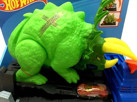 Pista Hot Wheels Dinossauro Triceratops Brinquedo Mattel - Pistas -  Magazine Luiza