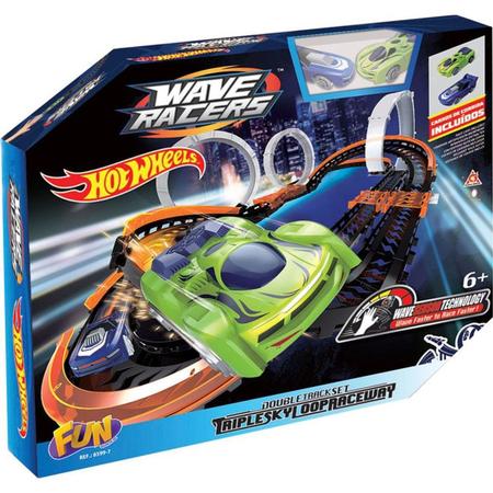 Pista de carrinho hot wheels set Duplo Looping Brinquedo Tipo Hotwheels  Pista Infantil Com Carrinho Fricção hot wheels city - Corre Que Ta Baratinho