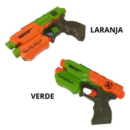 Nerf Pistola Lança 6 Dardos Arminha Brinquedo Raptor Slash