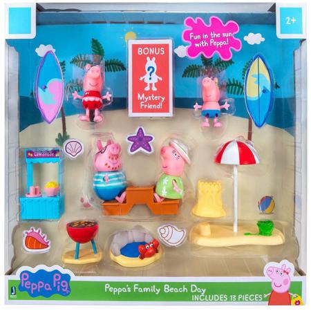 Casa Surpresa da Peppa Pig - Figura Surpresa - Telhado Pink SUNNY BRINQUEDOS