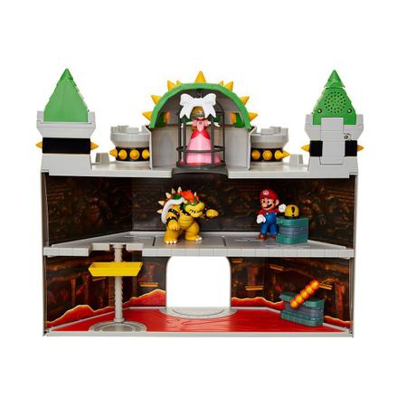 Imagem de Brinquedo Playset Super Mario Castelo do Bowser Candide 3017