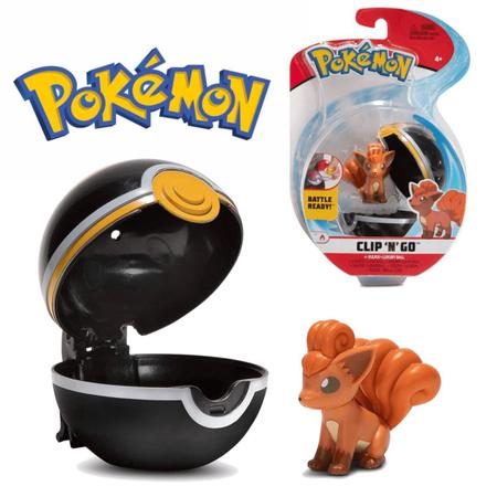 Boneco Pokemon - Pokebola - Clip N Go - Piplup + Poke Bola SUNNY BRINQUEDOS