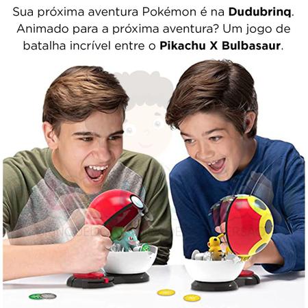 Pokémon Pokebola Bola Ataque Surpresa Pikachu - e Bulbasauro Sunny  Brinquedos 10 Peças - Boneco Pokémon - Magazine Luiza