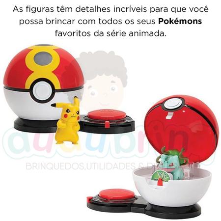 Brinquedo Pokemon Pikachu Pokebola - Sunny Brinquedos - Bonecos