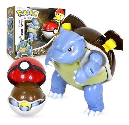 Brinquedo Pokemon Lucario Articulado Pokebola Tamanho Real