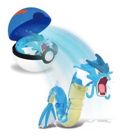Brinquedo Pokemon Greninja Dentro De Pokebola Tamanho Real