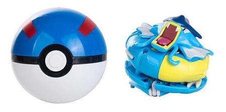 Boneco Brinquedo Articulado Lucario Pokémon Pokébola PokeBall em