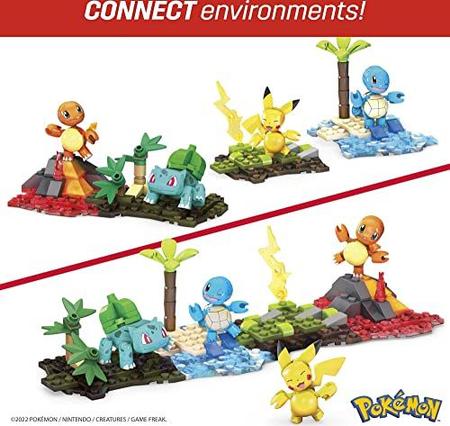 Imagem de Brinquedo Pokémon Kanto 130 Peças + Especiais