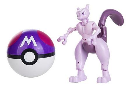 Brinquedo Pokemon Greninja Na Pokebola Boneco Articulado em