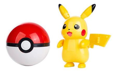 Boneco Pokémon Pikachu Articulado Brinquedo Action Figure em