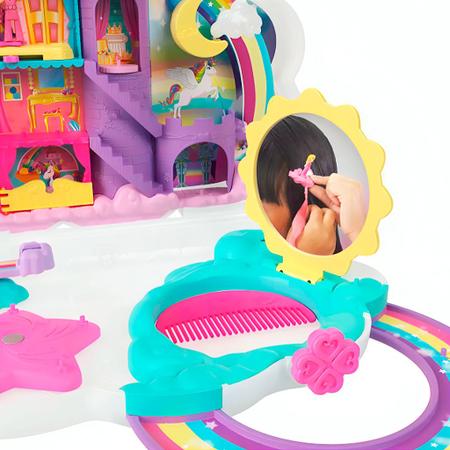 Imagem de Brinquedo Polly Pocket Kit Salão Do Unicórnio HKV51 - Mattel