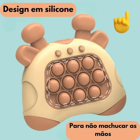 Pop It Eletrônico Jogo Anti Stress Gamer Brinquedo Gato - Pop It Fidget -  Magazine Luiza