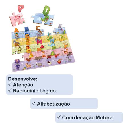 Madeira montessori expressão quebra-cabeça blocos de construção lógica  pensamento treinamento interativo diversão jogos educação infantil precoce  - AliExpress