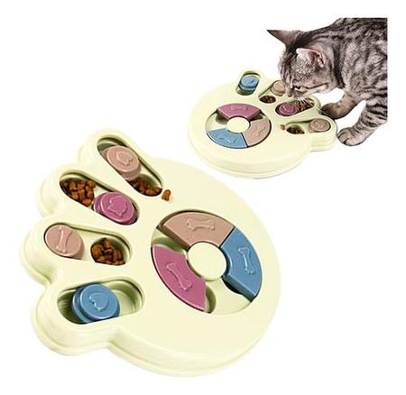 Tabuleiro Disco Pet Games - Brinquedo Comedouro Interativo * EA Toys