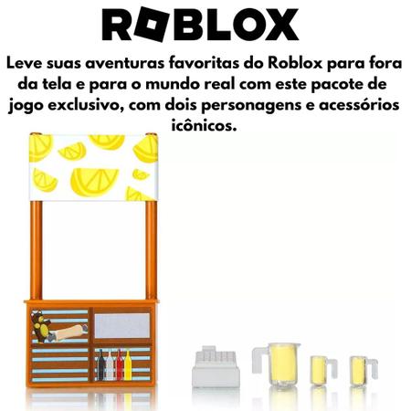 Roblox - 2 Bonecos De 7cm - Adopt Me: Lemonade Stand
