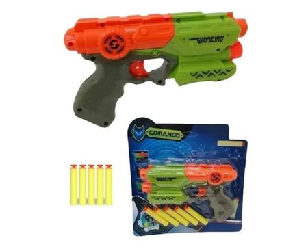 brinquedo sensacional Pistola Arma nerf Lança Dardos hoting gun - hotting  gun - Lançadores de Dardos - Magazine Luiza