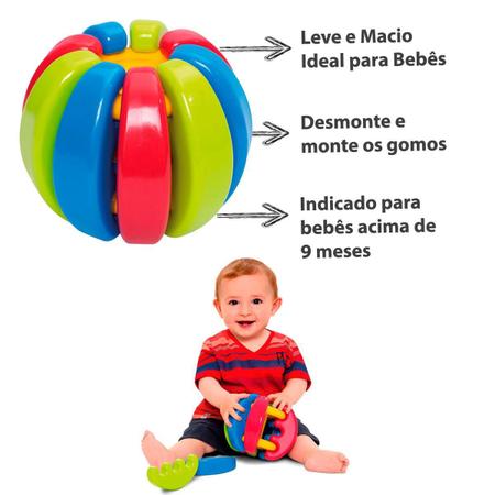 Imagem de Brinquedo Sensorial Bebê Menina E Menino Educativo + 1 Ano
