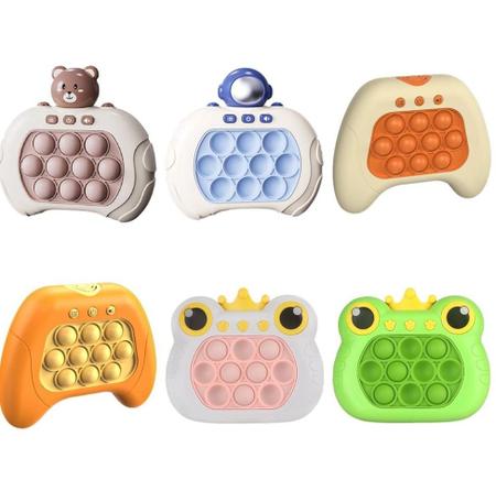 Brinquedo de moda sensorial pop-it antistress jogo de mão de inquietação  para crianças gadget infantil quadrado bubble popit