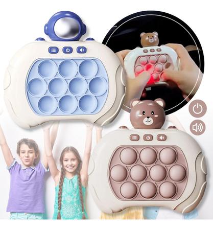 Quck Push Bubble - Brinquedo Educacional de Memória e Raciocínio