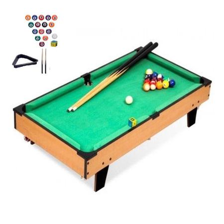 Jogo de Sinuca Infantil 30 x 17 cm Snooker Bilhar Brinquedo em Promoção na  Americanas