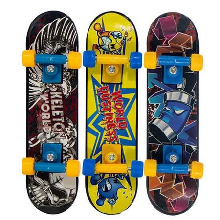 Kit Skate De Dedo X-Trick + 7 Acessórios Art Brink - Compre Agora - Feira  da Madrugada SP