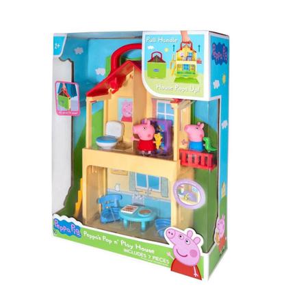 Brinquedo Maletinha Casa Da Peppa Pig Infantil E Acessórios em