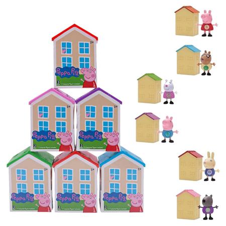 Brinquedo Surpresa Casinha Peppa Pig Sunny - Sunny Brinquedos - Casinha de  Boneca - Magazine Luiza