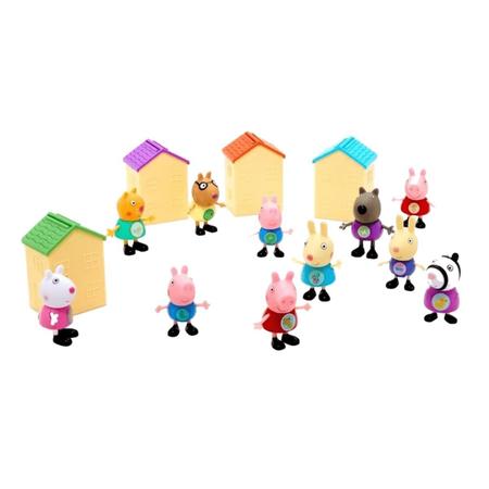 Casa Surpresa da Peppa Pig - Figura Surpresa - Telhado Verde sunny  brinquedos no Shoptime