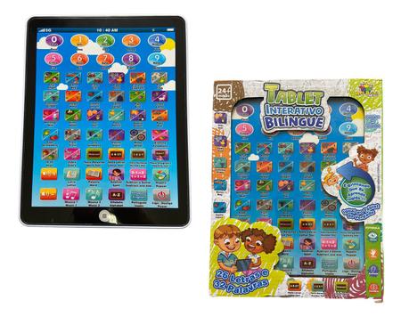 Brinquedo Tablet Interativo E Pula Pirata Kit Para Criança - Art Brink -  Tablet Educativo / de Brinquedo - Magazine Luiza